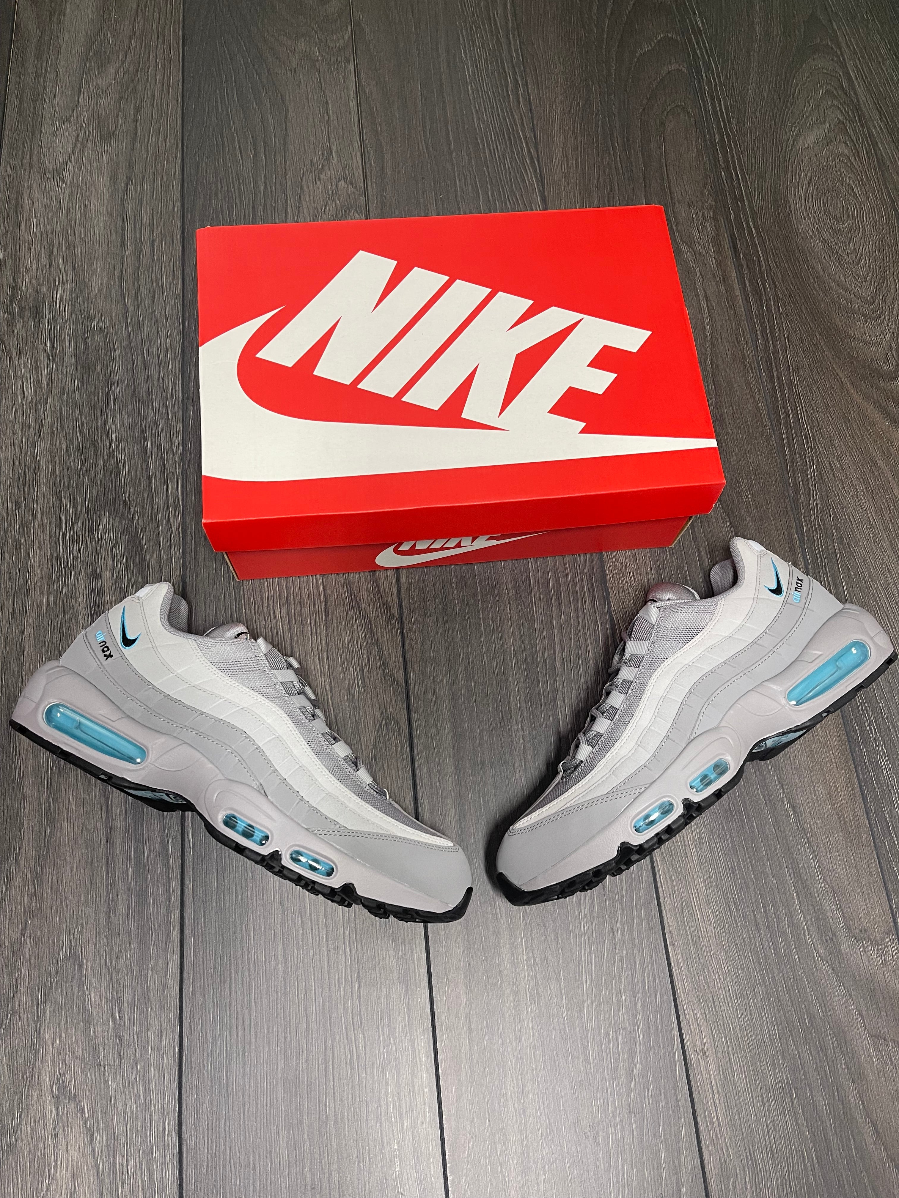 Nike Air Max 95 'Retro Logo Grey Aqua'