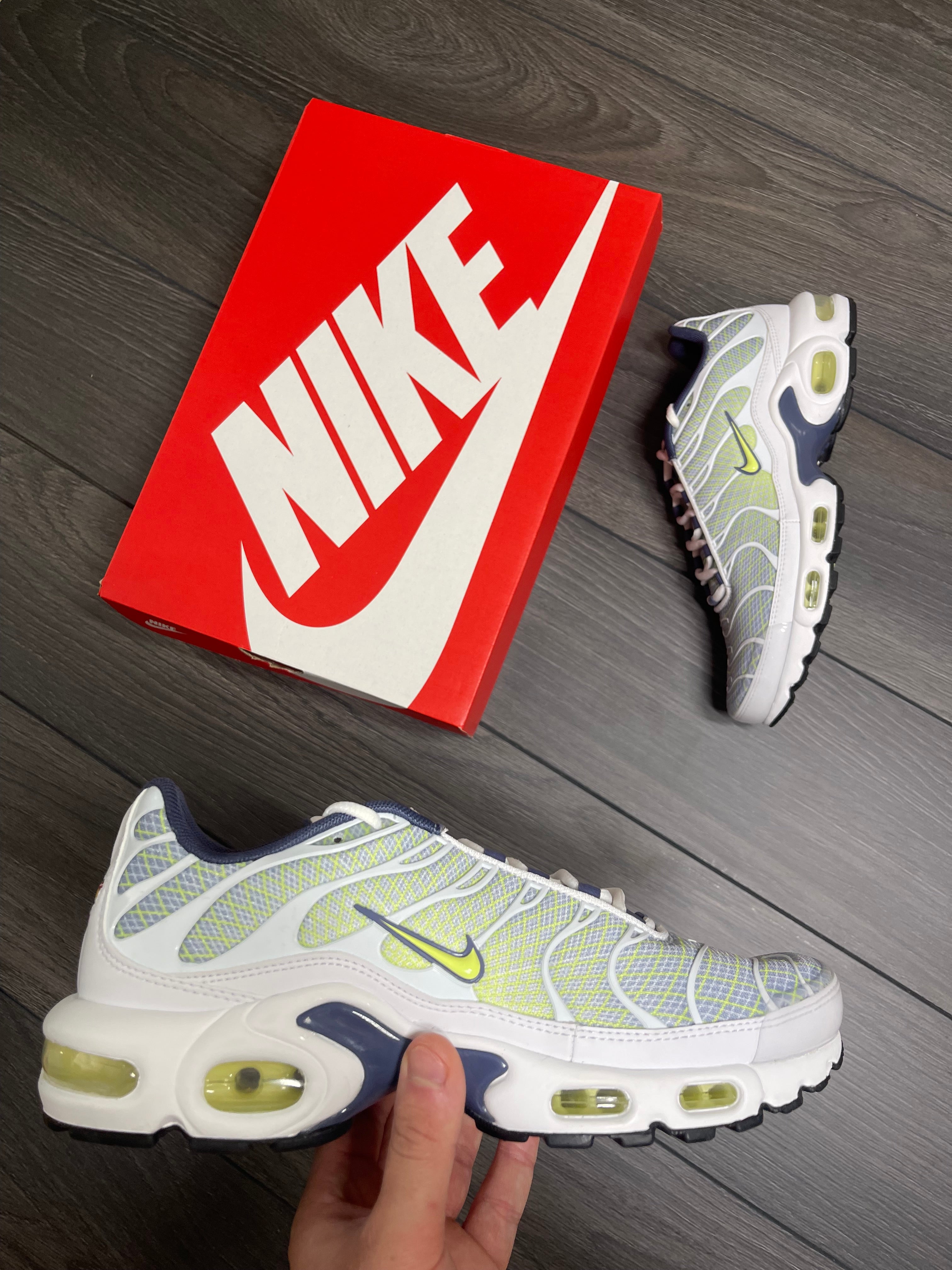 Nike Air Max Plus 'Wave Grid Pebble Grey'