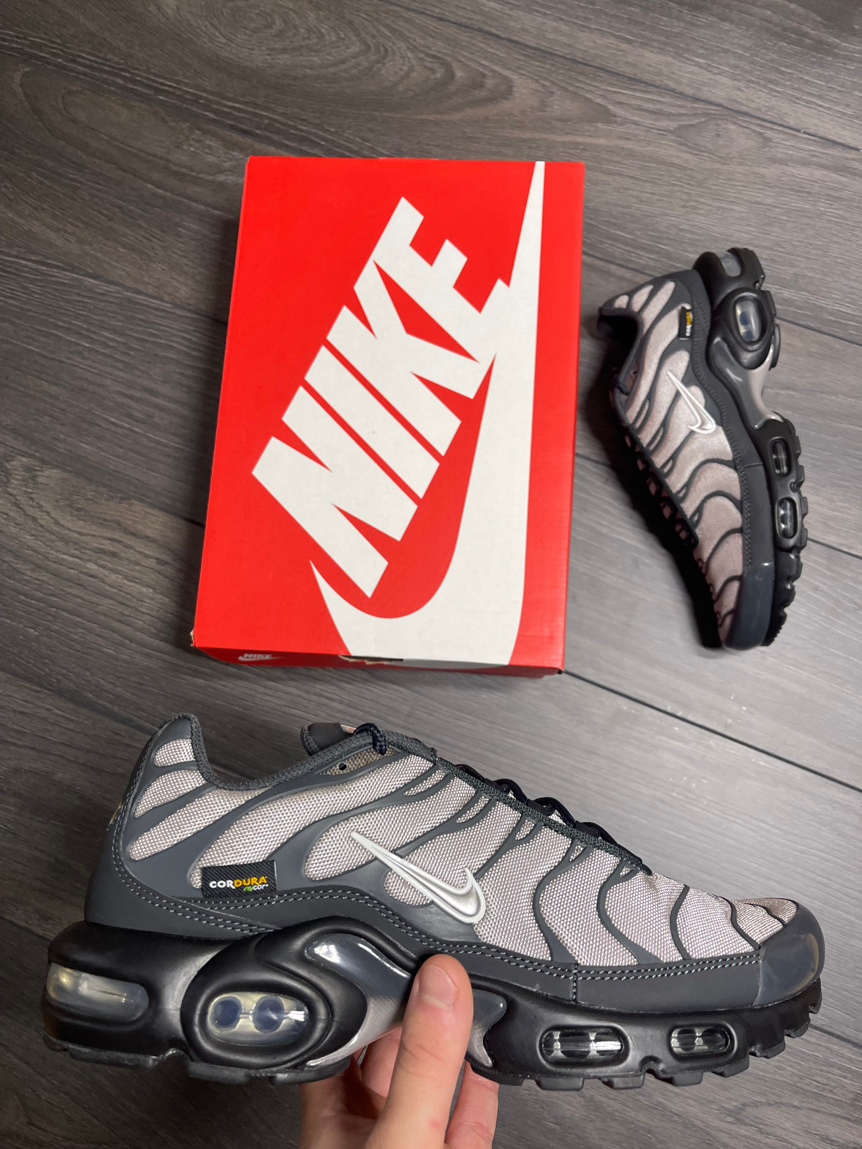 Nike Air Max Plus Cordura 'Summit White Metallic Silver'