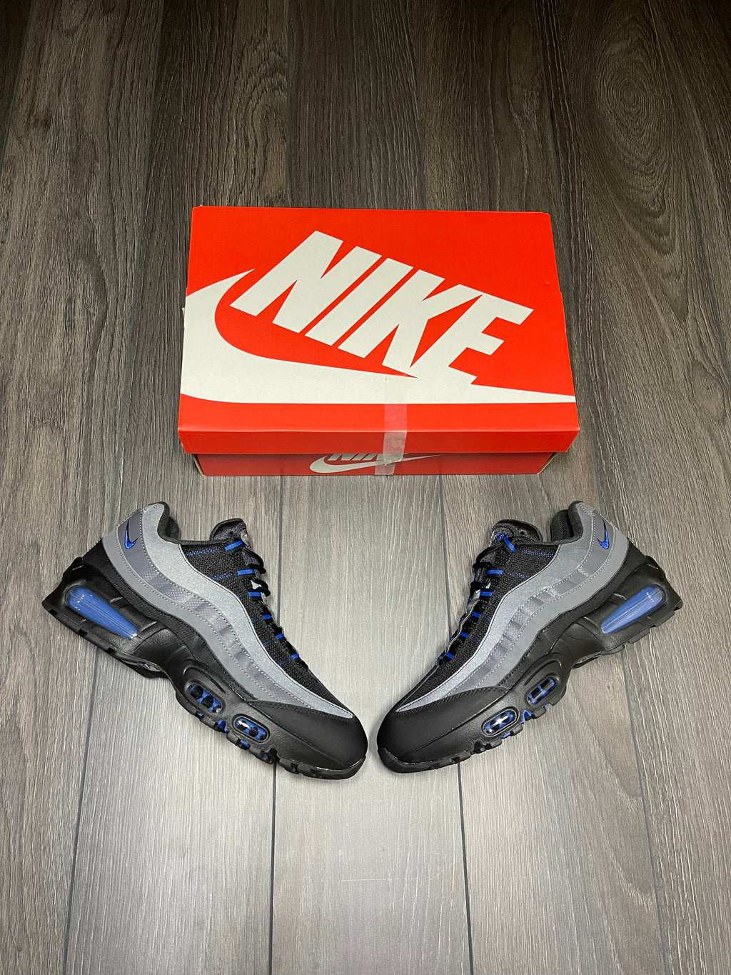 Nike Air Max 95 Big Bubble Black Game Royal