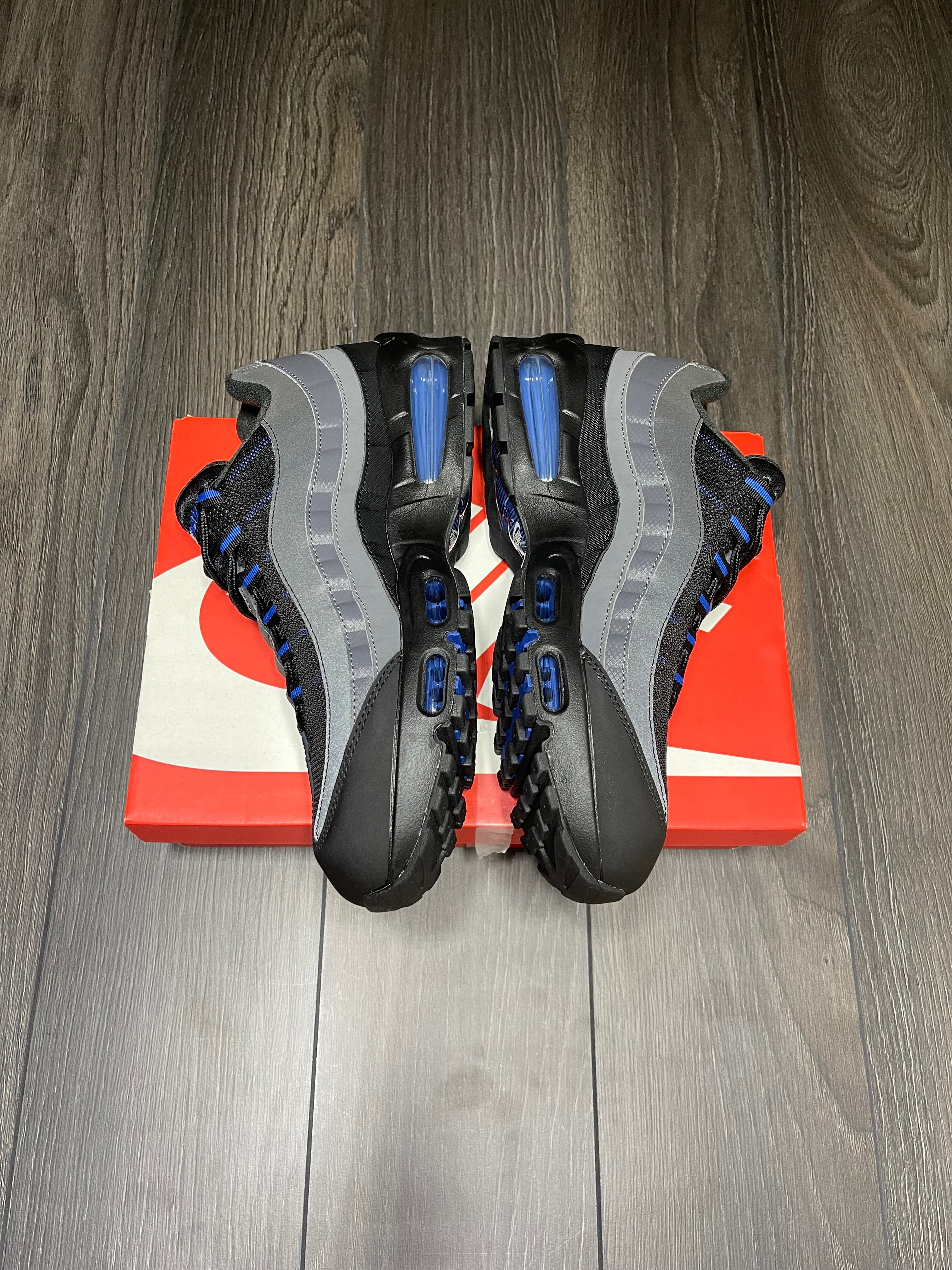 Nike Air Max 95 Big Bubble Black Game Royal
